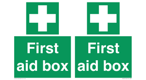 first aid box